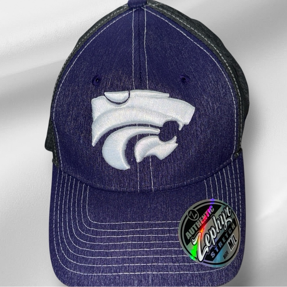 Kansas State Wildcats Purple/White M/L Med/Large Adjustable
